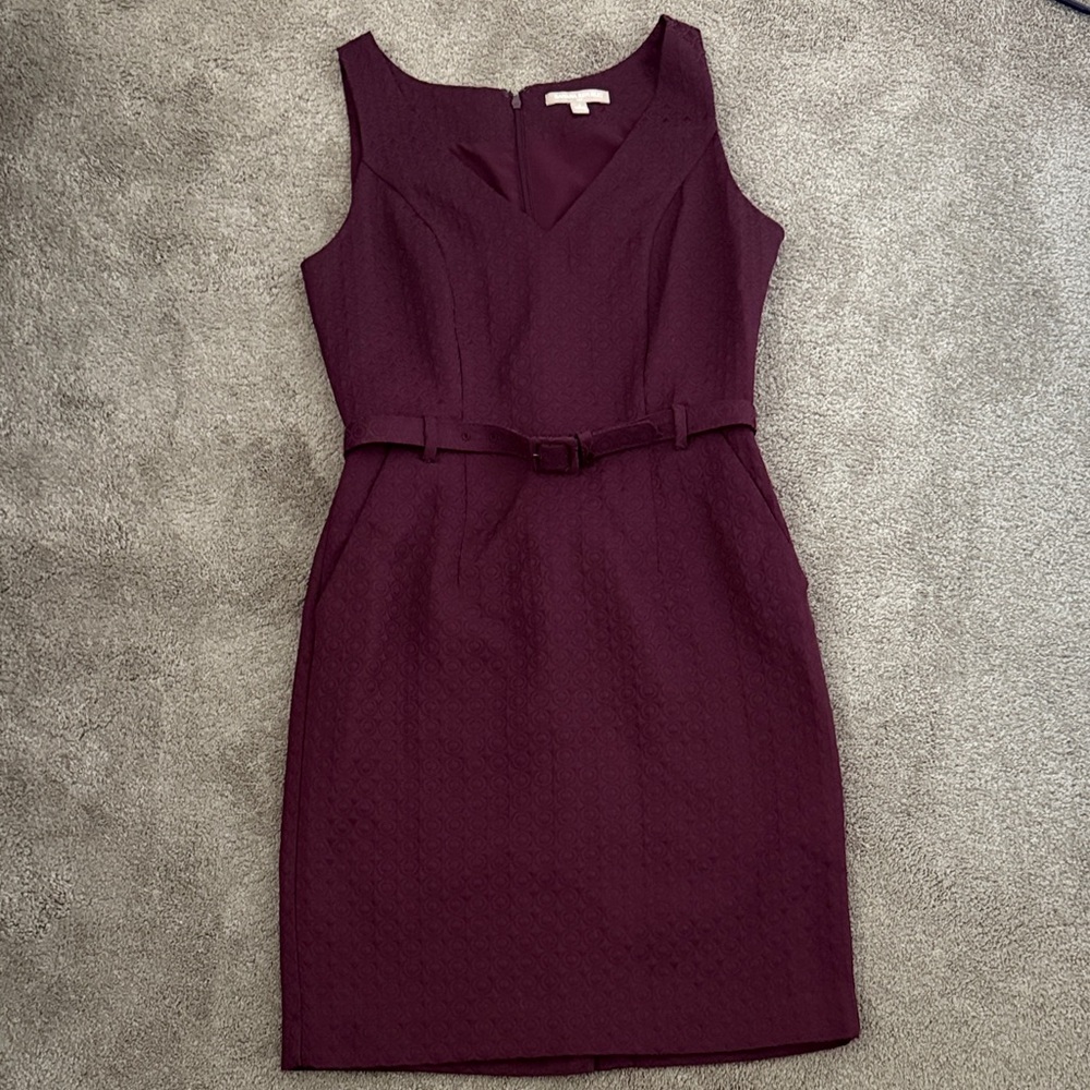 Banana Republic Deep Purple Mini Dress